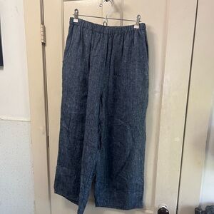 Flax linen pants